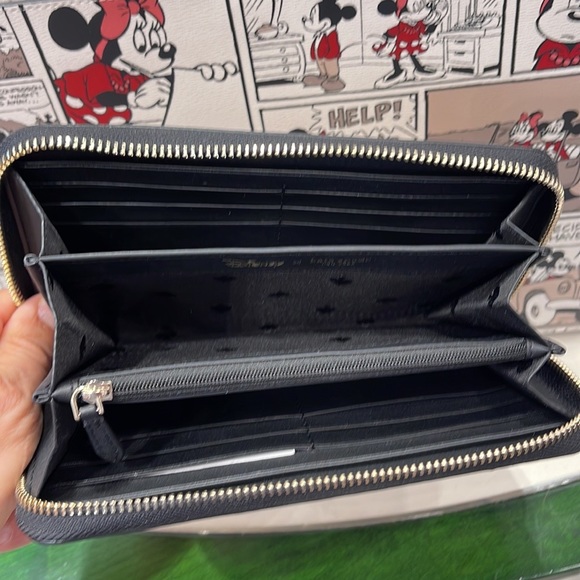 Kate Spade Disney X Kate Spade New York Mickey Mouse Large Continental Wallet - Picture 10 of 16
